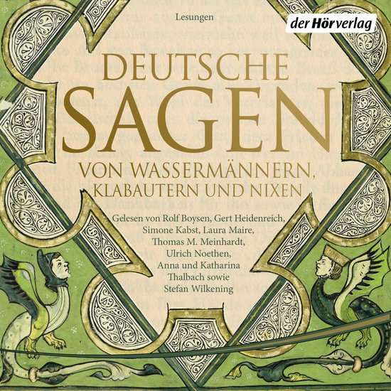 Deutsche Sagen von Wassermännern, Klabautern und Nixen - cover