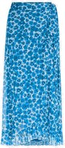 Fabienne Chapot Bobo Frill Skirt dames casual rok kobalt