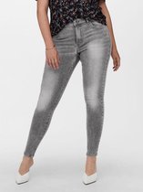 Carmakoma by ONLY CARSALLY LIFE REG SK JEANS - Medium Grey Grey