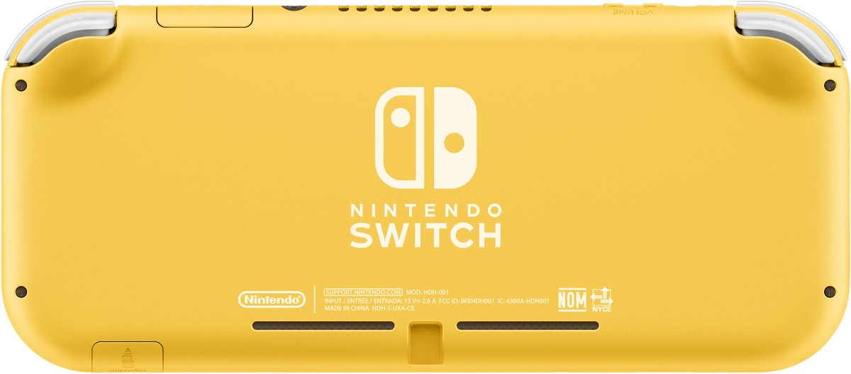 Nintendo Switch Lite Geel – Compacte handheld console thumbnail 8