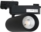LED Railspot 40W 80 ° driefasig COB ZWART - Koel wit licht