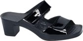 VITAL -Dames model Joy Lack 13900 - slipper - muiltje - zwart laqué - maat 40