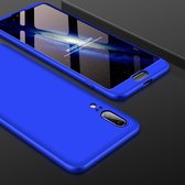 GKK voor Huawei P20 PC 360 graden volledige dekking beschermhoes achterkant (blauw)