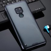 Voor Huawei Mate 20 SULADA Borderless Drop-proof Vacuum Plating PC Case (Zwart)