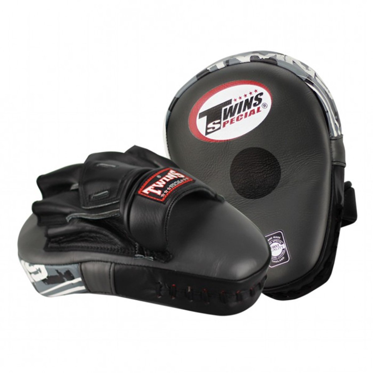Twins Special Curved Mitts Grey / Black - Grijs