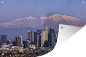 Muurdecoratie Amerika - Berg - Los Angeles - 180x120 cm - Tuinposter - Tuindoek - Buitenposter