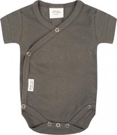 Little Indians Onesie Short Dusty Olive Junior Katoen Groen Maat 56