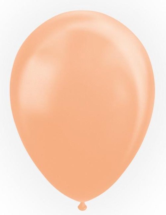Perzik kleur ballonnen 30cm | 25 stuks