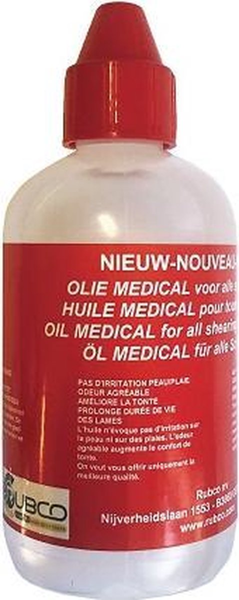 Horizont Smeerolie Voor Scheermachines 250 Ml Kunststof Rood
