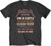 Metallica - Seattle '89 Heren T-shirt - Eco - S - Zwart