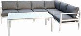 Grote Hoek loungeset 5/6 Persoons Aluminium GRANDE