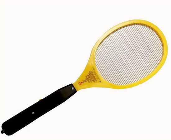 HGX elektrische vliegenmepper – inclusief batterijen – voor muggen en wespen