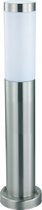 PHILIPS - LED Tuinverlichting - Staande Buitenlamp - CorePro LEDbulb 827 A60 - Laurea 4 - E27 Fitting - 8W - Warm Wit 2700K - Rond - RVS