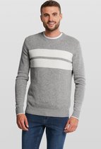 Van Gils - Colour blocking pullover met kasjmier Heren