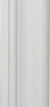 Architraaf - Plint - MDF - Barok Architraaf - 70 x12 mm - Wit - Voorgelakt - RAL 9010 - Per 5 stuks 2,44 M
