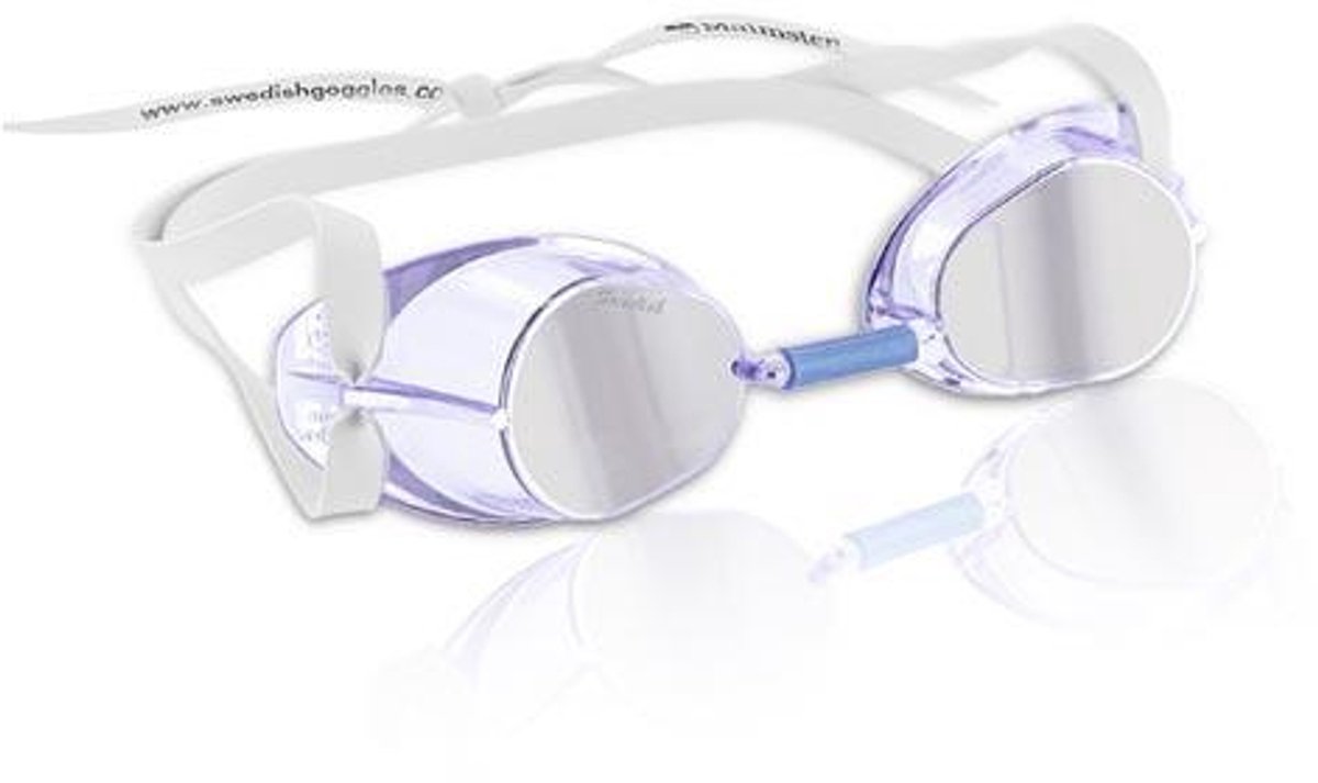 Malmsten Zwembril - Jewel Collection - Unisex - Wit/blauw - One-size