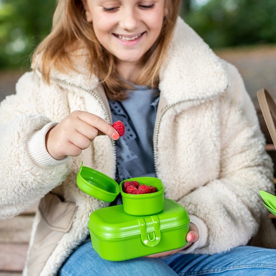 Boîte à lunch Koziol Pascal Mini 0, 35 litres d'un 10 x 7 Cm Vert
