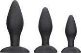 Apex Butt Plug Set - Black