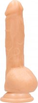 GC Realistische Dildo met Scrotum en Zuignap - 16,5 cm - Huidksleur