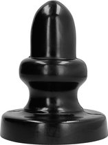 All Black Buttplug 17 cm - zwart