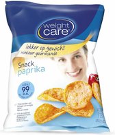 Weighcare Snack Chips paprika- 8 uitdeelzakjes