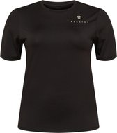 Morotai functioneel shirt mesh tee Zwart-S