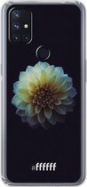 6F hoesje - geschikt voor OnePlus Nord N10 5G -  Transparant TPU Case - Just a Perfect Flower #ffffff