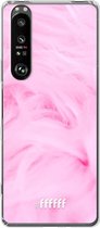 6F hoesje - geschikt voor Sony Xperia 1 III -  Transparant TPU Case - Cotton Candy #ffffff