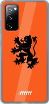 6F hoesje - geschikt voor Samsung Galaxy S20 FE - Transparant TPU Case - Nederlands Elftal #ffffff