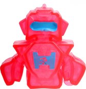 Johntoy Robot Squishy Junior 10 X 8 Cm Siliconen Rood/blauw