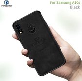 Voor Galaxy A10S PINWUYO Zun-serie PC + TPU + huid Waterdicht en anti-val All-inclusive beschermende schaal (zwart)