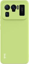 Voor Geschikt voor Xiaomi Mi 11 Ultra IMAK UC-2-serie schokbestendige volledige dekking Soft TPU-hoes (groen)