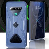 Voor Geschikt voor Xiaomi Black Shark 4 TPU Cooling Gaming Phone All-inclusive schokbestendig hoesje (marineblauw)