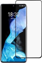 Voor Meizu 18 3D Curved Edge Full Screen gehard glasfilm (zwart)