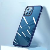 wlons Ice Crystal PC + TPU schokbestendig hoesje voor iPhone 11 Pro (blauw)