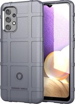 Voor Samsung Galaxy A32 4G All-inclusive schokbestendig TPU beschermhoes (grijs)