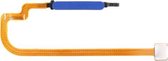 Vingerafdrukknop Flex-kabel voor Geschikt voor Xiaomi Poco M3 M2010J19CG M2010J19CI (blauw)