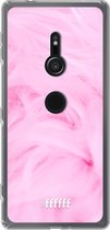 6F hoesje - geschikt voor Sony Xperia XZ2 -  Transparant TPU Case - Cotton Candy #ffffff