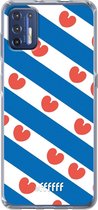 6F hoesje - geschikt voor Motorola Moto G9 Plus -  Transparant TPU Case - Fryslân #ffffff