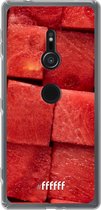 6F hoesje - geschikt voor Sony Xperia XZ2 -  Transparant TPU Case - Sweet Melon #ffffff