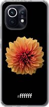 6F hoesje - geschikt voor Xiaomi Mi 11 -  Transparant TPU Case - Butterscotch Blossom #ffffff