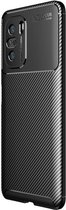 Xiaomi Poco F3 / Mi 11i Hoesje Siliconen Carbon TPU Back Cover Zwart