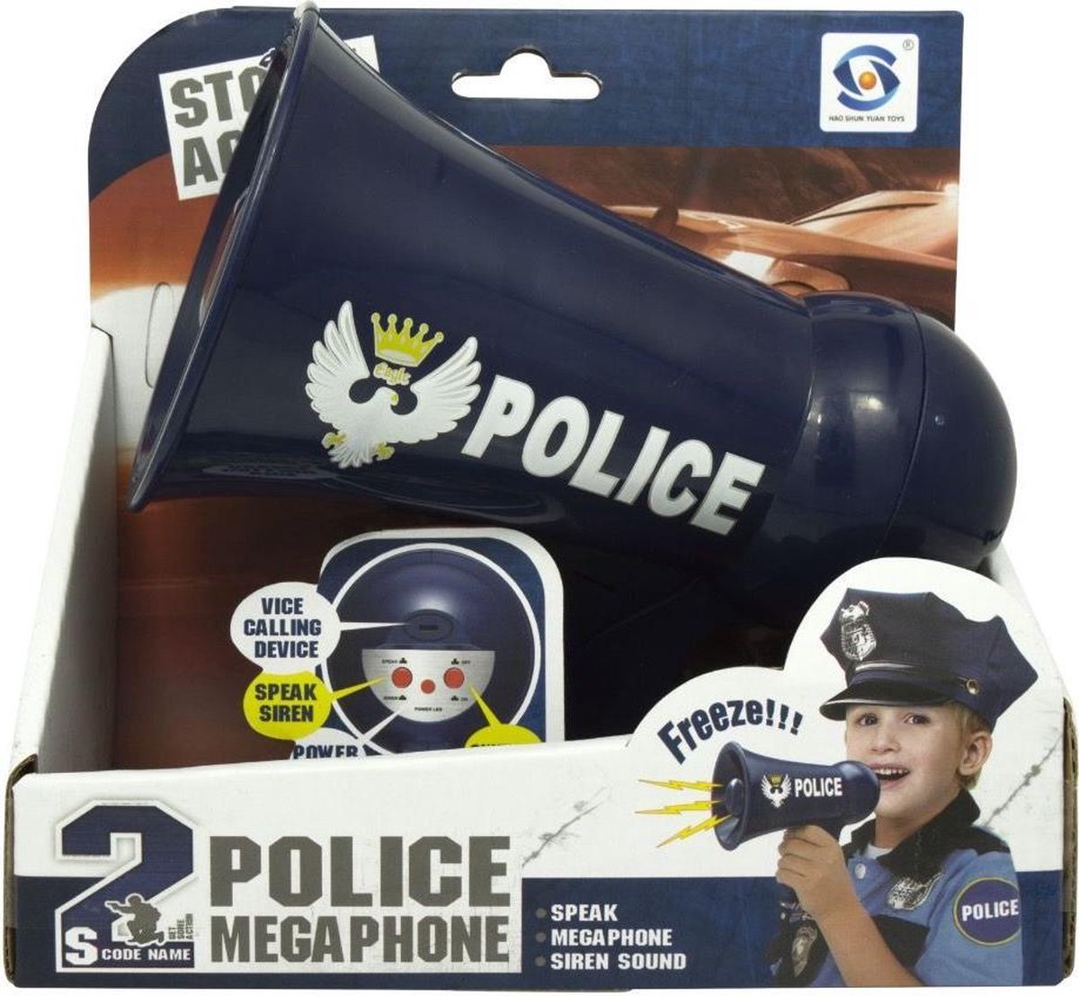 Megaphone Politie | bol.com