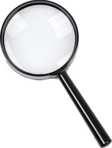 The Littlies Vergrootglas Junior 7,5 Cm Glas Zwart