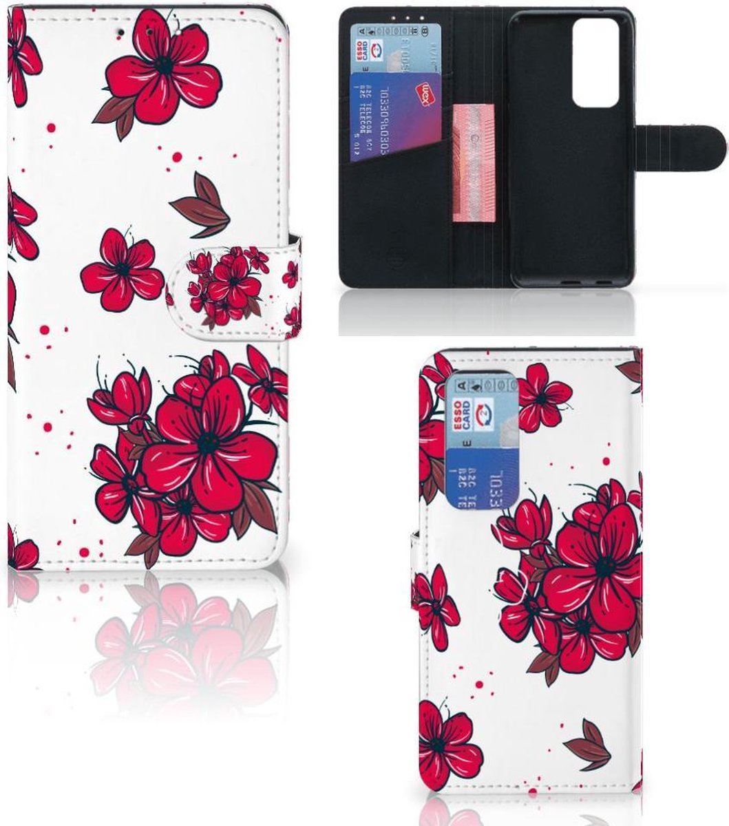 OPPO Find X3 Neo 5G Hoesje Blossom Red