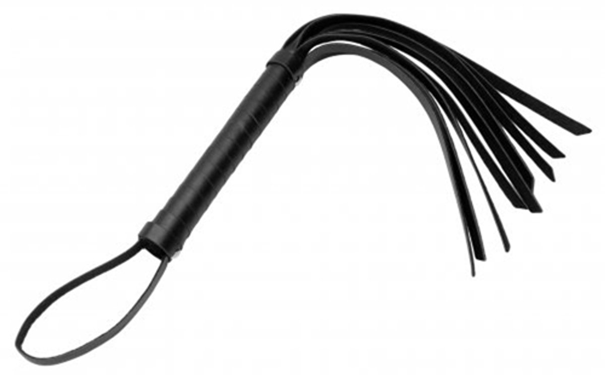 Strict Leather - Cat Tails Vegan Leather Hand Whip - Bondage - Speeltjes - Pinwheel - BDSM - SM - Meesteres - Sado - Dildo - Vibrator - Penis - Buttplug - Sexy - Erotische - Man - Dames