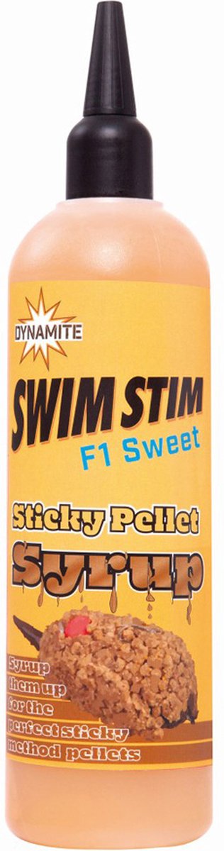 Dynamite Baits Sticky Pellet Syrup - F1 Sweet - 300ml - Geel van Merkloos — afbeelding 3