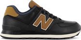 New Balance Classics 574 - Heren Sneakers Sport Casual Schoenen Zwart ML574OMD - Maat EU 40.5 US 7.5