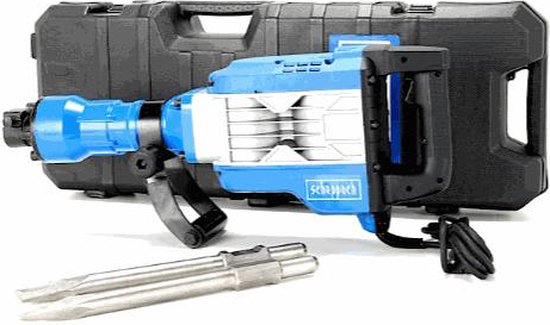 Scheppach AB1900 Breekhamer - Sloophamer - 60J - Incl. 2 beitels + koffer