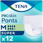 TENA ProSkin Pants Super M - Incontinentiebroekjes - 12 stuks - omtrek taille 80 cm tot 110 cm